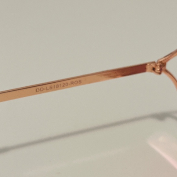 Chrome Pink and Gold Big Mirrored Square Sunglasses 59/17 141mm UV400 - Picture 8 of 11